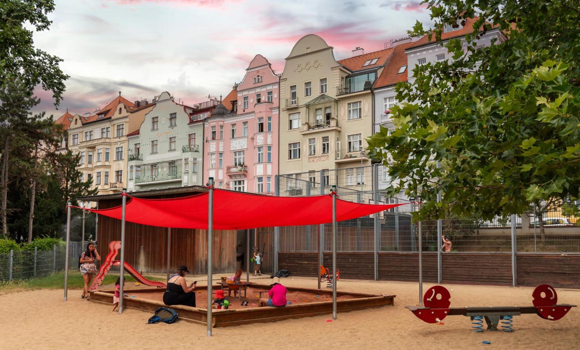 Sibelius Apartments Prag Exteriör bild